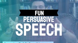 Fun Persuasive Speech Topics