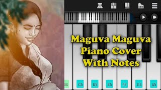 Maguva Maguva Piano Tutorial With Notes in Perfect Piano