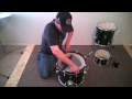 setting up and tuning a questlove breakbeats kick drum bass drum