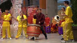 葉浪師傅開鼓Toronto Lion Dance Drumming @ STC 2019 Chinese New Year