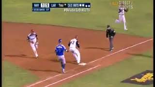 Espectacular jugada de Rangel Ravelo - Cardenales Magallanes Semifinal