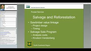 Reforestation Funding- Joe Sherlock