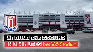 Stoke City | 3 Minute Stadium Tour (bet365 Stadium) - Quick Cycling Stadium Tour