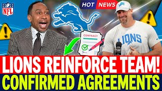 🏈 BREAKING NEWS: Detroit Lions Secure Future with Latest Signings! Detroit Lions News Today