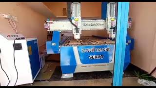 K 1325 SERVO DOUBLE HEAD ||  CNC WOOD CARVING MACHINE || K TECH CNC