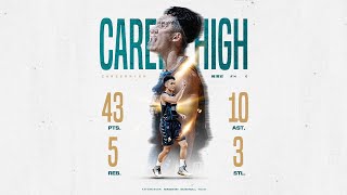 蔣淯安 (Chiang Yu-An) Career-High 43 Pts 10 Asts Full Highlights vs 新北中信特攻 (25.02.22) \