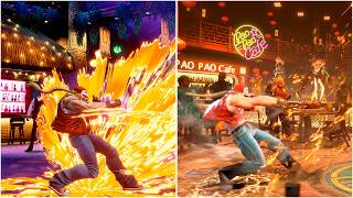 Terry Bogard All Special and Super Moves in KOF XV \u0026 SF6