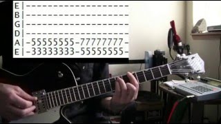 Seven Nation Army Chords White Stripes 7 Nation Army Guitar Lesson & Tab Tutorial