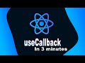 useCallback - In 3 minutes [ and why its different from useMemo ]