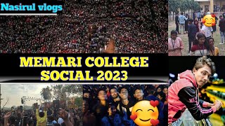 Tour vlog in Memari college social 2023 ||23th December|| @NASIRULVLOGS