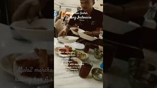 Hidangan Penuh Adat dan Tradisi, Orang Minang Memang Terkenal Tinggi Adatnya📍Rumah Makan Lamun Ombak