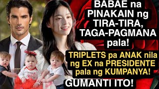 BABAE NA PINAKAIN NG TIRA-TIRA, TAGA-PAGMANA PALA! TRIPLETS ANAK NILA NG EX NA PRESIDENTE