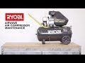 RYOBI: Airwave Air Compressor maintenance