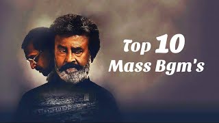 Part-17 || Top 10 South Famous Mass Bgm's || South Indian Movie Mass Background Music (BGM)