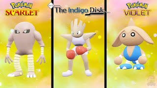 How to Evolve Tyrogue into Hitmonlee, Hitmonchan, \u0026 Hitmontop in Pokemon Indigo Disk DLC