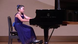 【9歳発表会】イヴェットのためのソナチネ 第３楽章/モンサルヴァーチェ Montsalvatge - Sonatina para Yvette III（9歳）