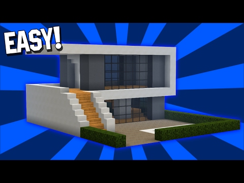 Minecraft: Easy Modern House Tutorial (#1)( Easy ) (PC/PE/Xbox/Playstation/) Minecraft: Easy Modern House Tutorial (#1)( Easy ) (PC/PE/Xbox/Playstation/)