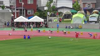 女子四種200m_1組_第49回北海道中学陸上20180726