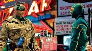 Kick Ass 2: Colonel Stars and Stripes (Jim Carrey) Meeting Kick Ass