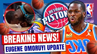 🏀🔥 [OH MY GOD] TOOK IT BY SURPRISE! Eugene Omoruyi UPDATE  ➤ Detroit Pistons NEWS CHANNEL