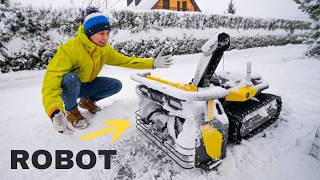 Snow Blowing Robot. Is it any Good?