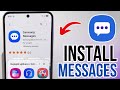 How to Install Samsung Messages on Your Samsung Galaxy A36