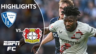 🚨 50 GAMES! 🚨 Bochum vs. Bayer Leverkusen | Bundesliga Highlights | ESPN FC