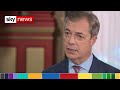 General Election: Farage says Brexit Party won't contest Conservative seats