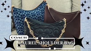 The Coach Laurel is the Perfect Shoulder Bag!  Review and Size Comparison