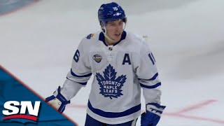 Jake Walman Crashes Into Net Amid Maple Leafs Scoring Chance, Replay Confirms No Goal