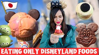 Eating only DISNEYLAND Foods for 24 HOURS *Satisfying*