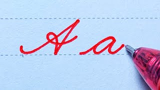 Cursive writing a to z | Cursive abcd | Cursive handwriting practice abcd | Cursive letters abcd abc