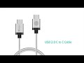 usb type c cable series by veckle iorange e