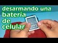 desarmado batería de litio, como es una batería de litio por dentro,