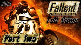Fallout 1 (1997) - Full Game HD Walkthrough (100%), Part Two - No Commentary
