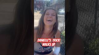 Danielle Has Married Man Walk Up For Customer Service #homeless #kensington #Workingthecorner