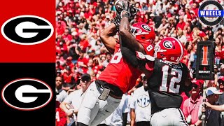 Georgia Bulldogs Football Spring Game 2024 Highlights | Red vs Black | College F