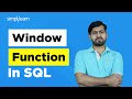Window Function in SQL | Write SQL Query Using Rank, Dense Rank With Examples | Simplilearn
