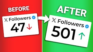 How To Get 500 X Premium Followers FAST