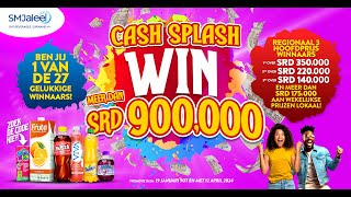 Cash Splash Promotion | Suriname