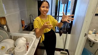 Filipina Shows Her $150 Per Month Province Apartment