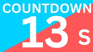 13 seconds timer ⌛ (thirteen seconds timer ⌛)