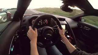 Exhaust Notes: 2017 Jaguar F-Type (6MT) - Short Highway Pull