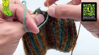 Blip-Free Left-Leaning Crossed Double Decrease with Set-Up — A Sockmatician Tutorial