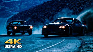Sean vs.DK race on the mountain pass. The final race of the movie Fast and the Furious: Tokyo Drift