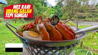 Travelog Ep-22 : Enjoying Prawn Curry Noodles By The River | Kampung Batu Malim, Raub Pahang