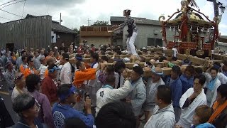 鷲宮神社 土師祭 2016 千貫神輿 ～神輿渡御～