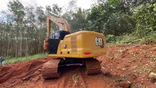 CAT323GC บุ้งกี๋1.3ลบ.ม.ขุดหินลูกรัง พลัง6สูบเหลือๆ