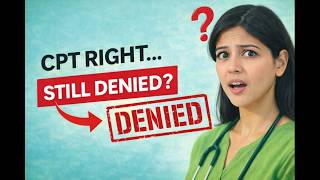 Denied even with correct CPT?| 1 series