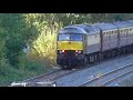 40013 u0026 40145 double head the the devonian double railtour steam railtours 30th october 2021